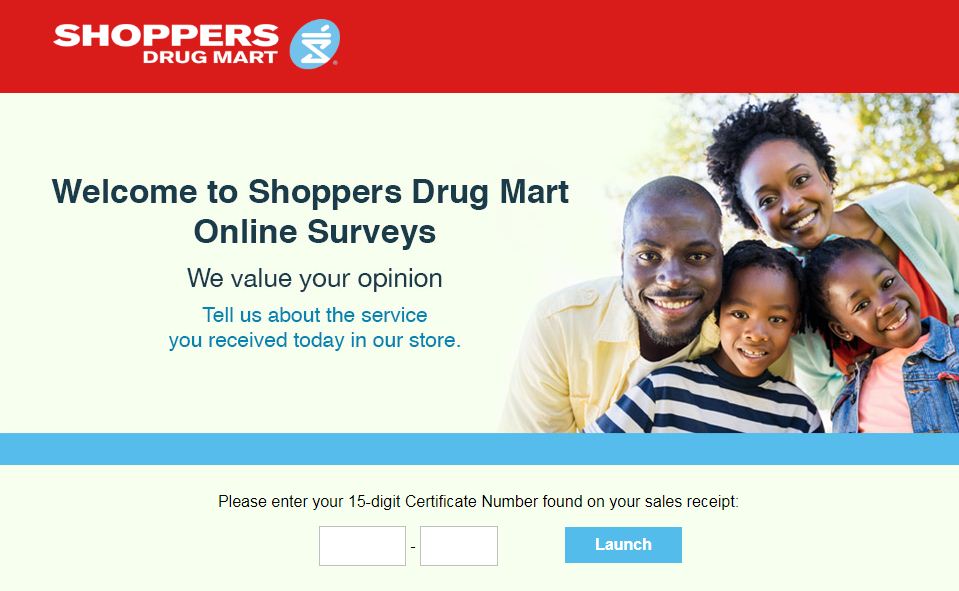Shoppers Drug Mart Survey