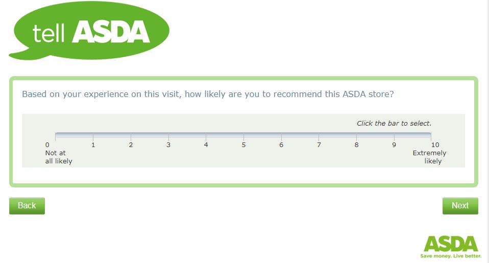asda survey