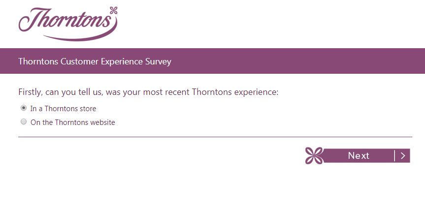 Thorntons Survey