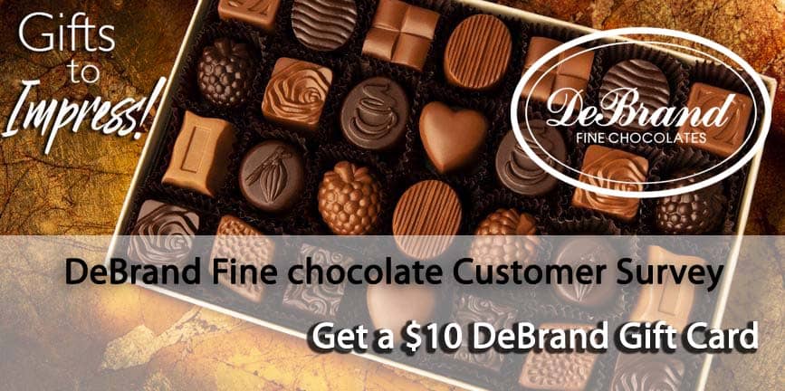 DeBrand Fine Chocolate Survey