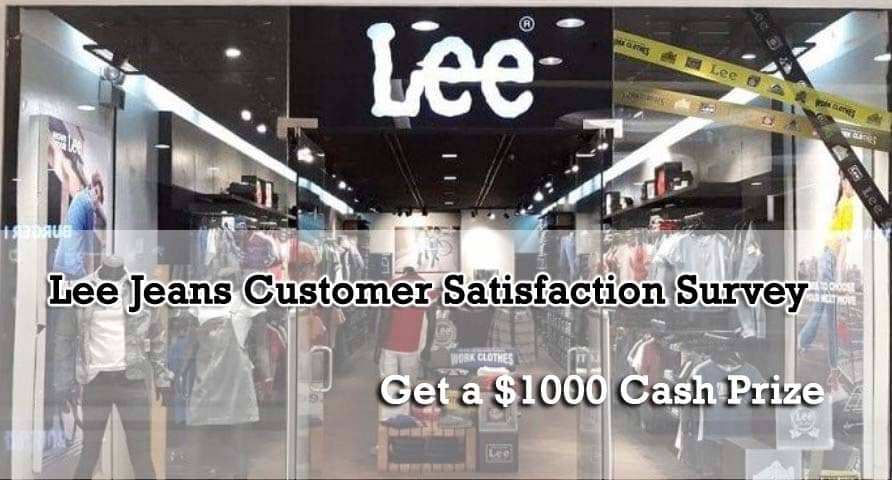 Lee Jeans Customer Feedback Survey