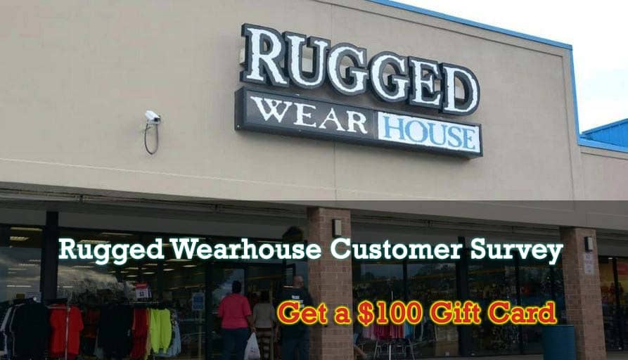 Rugged Wearhouse Customer Survey