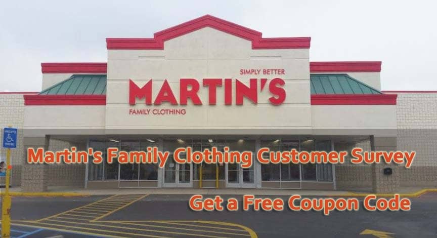 Martin's Family Clothing Customer Survey