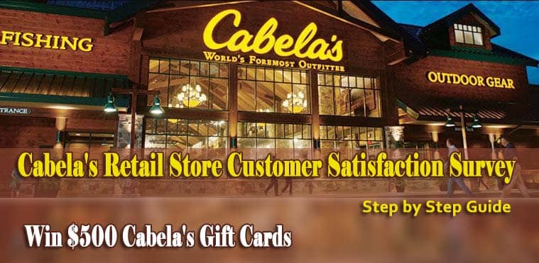Cabelas Retail Survey