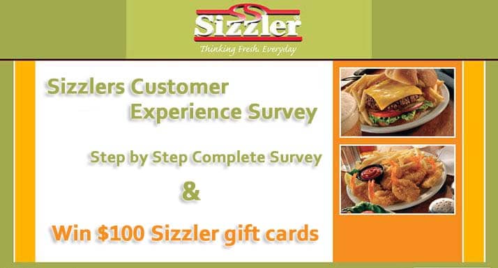 Sizzlers Customer Experience Survey