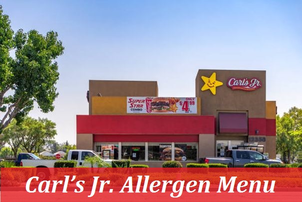 Carl’s Jr. Allergen Menu