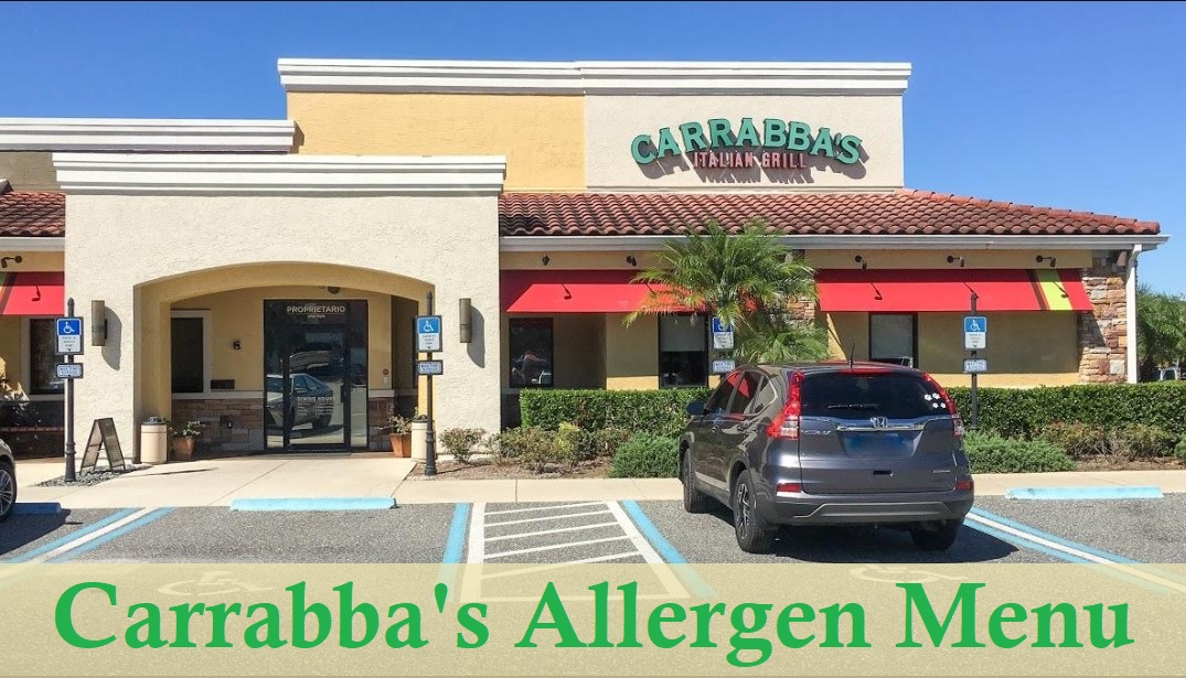 List of allergens in Carrabba's