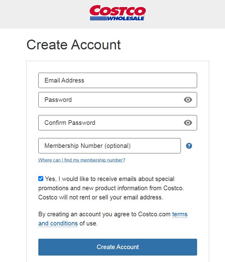 Sign Up Steps for Costco Employee Website Login Portal