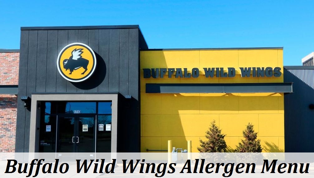 Buffalo wild wings menu 
