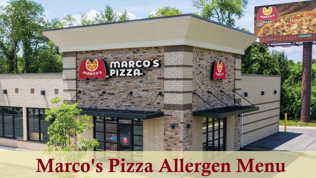 Marco's Pizza Allergen Menu