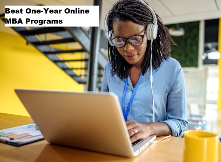 Best One-Year Online MBA Programs 2024